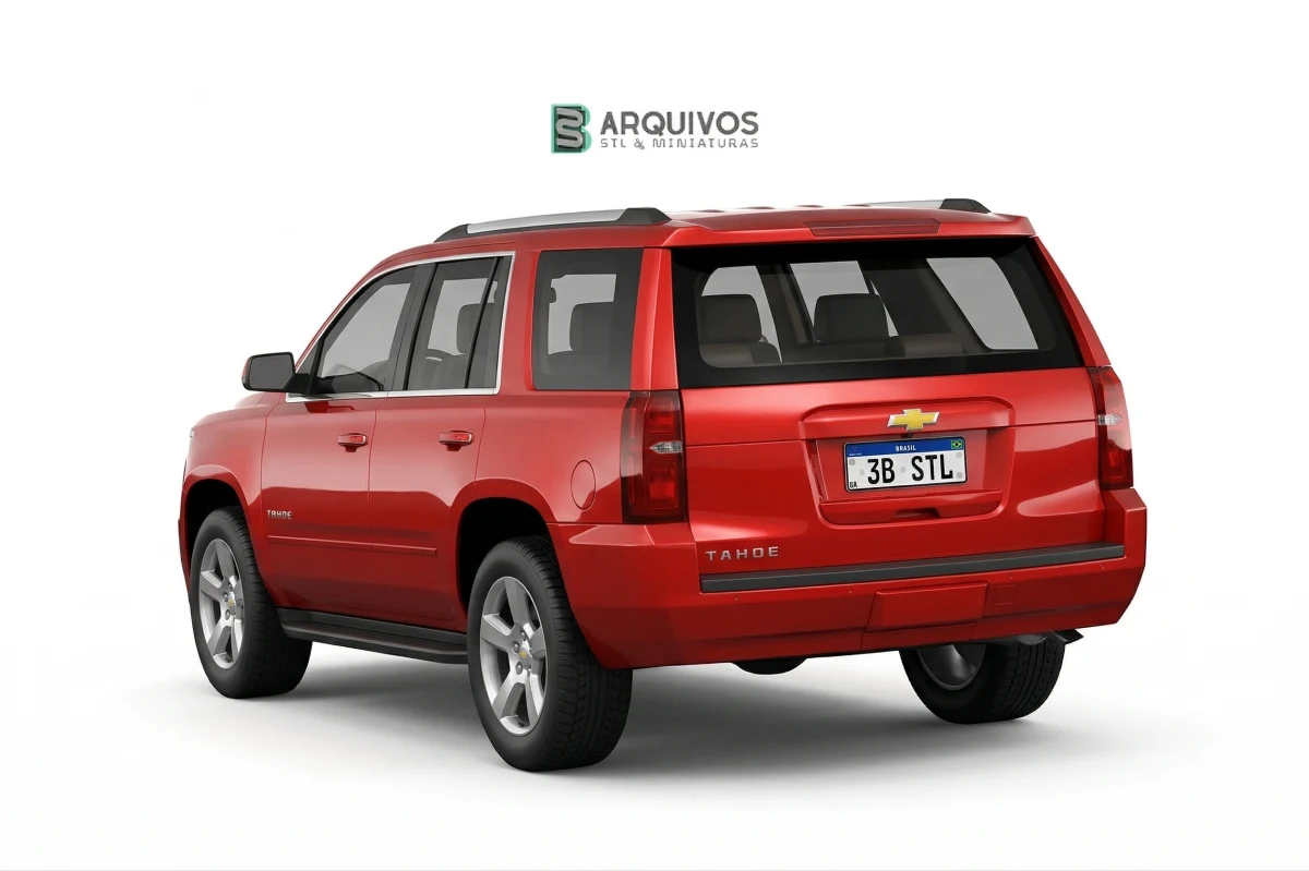 Modelo 3D STL - Chevrolet Tahoe 2015 — foto 4